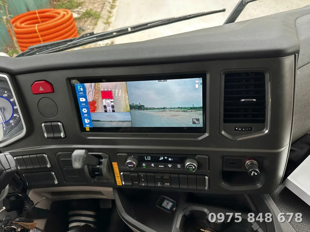 điều khiển trung tâm của Howo max 400 hp