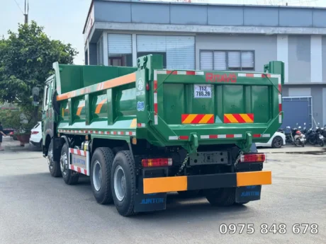 thùng ben Xe Ben Howo 380HP 8x4 Thùng Đúc 2026