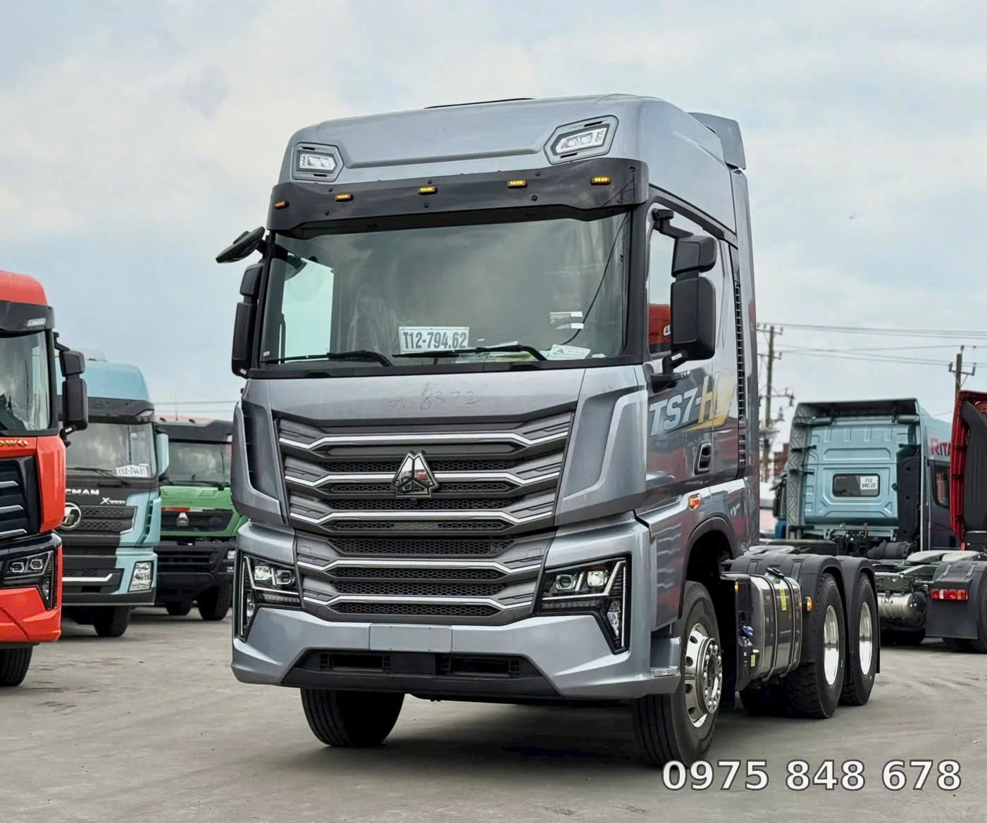 xe đầu kéo Howo TS7 460HP
