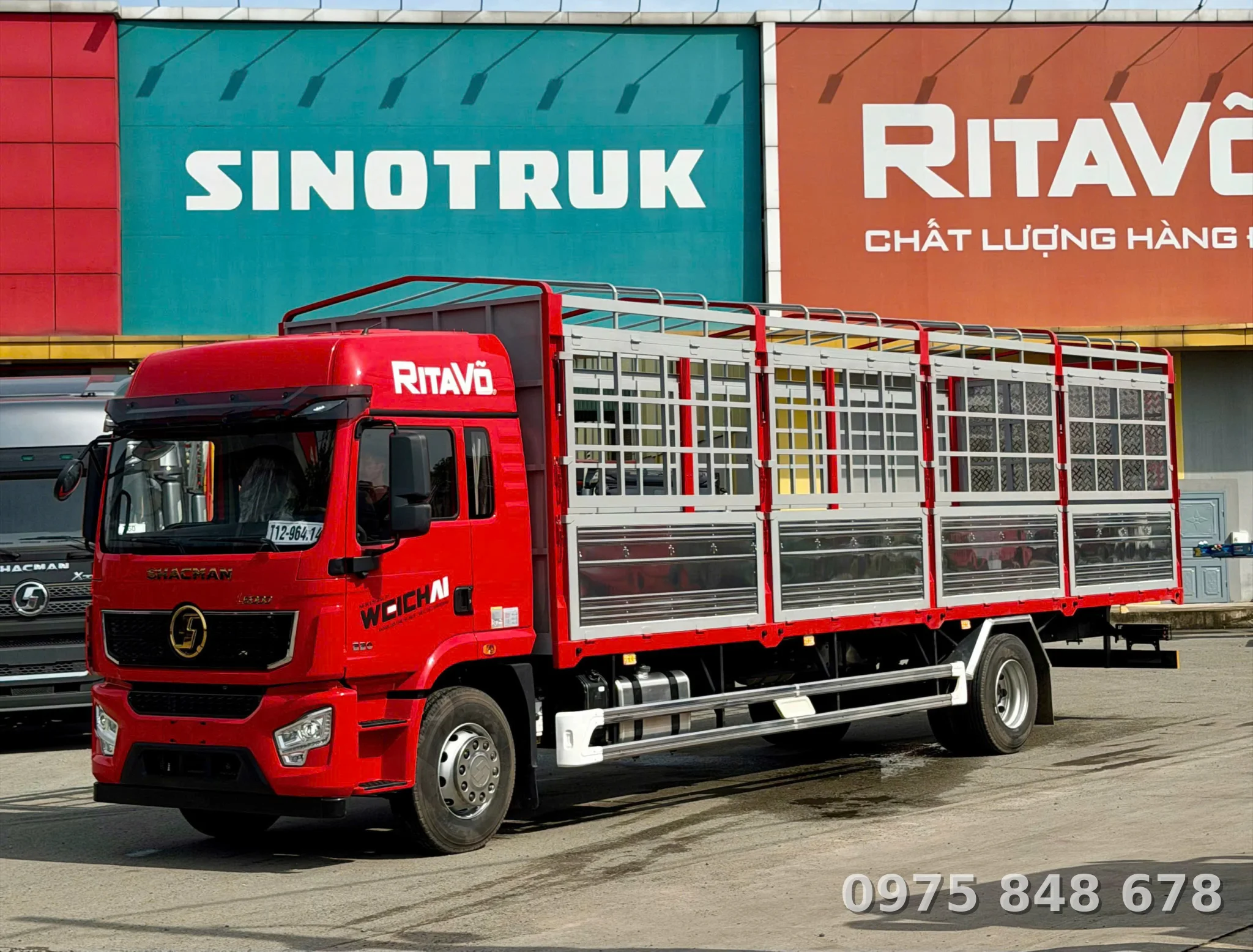 xe tải thùng bạt Shacman L5000 220HP