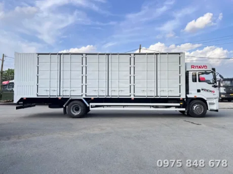 xe tải thùng kín Shacman L5000